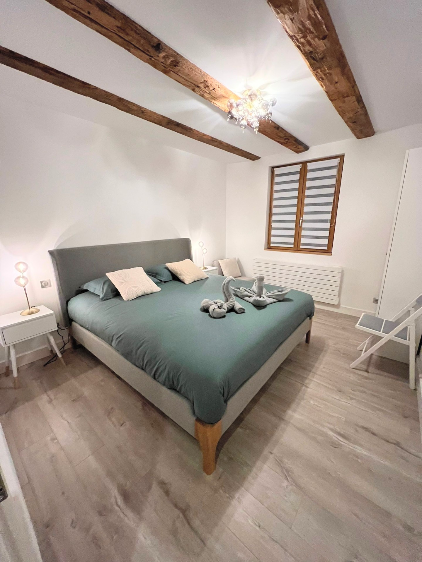 Bedroom 1 — king bed